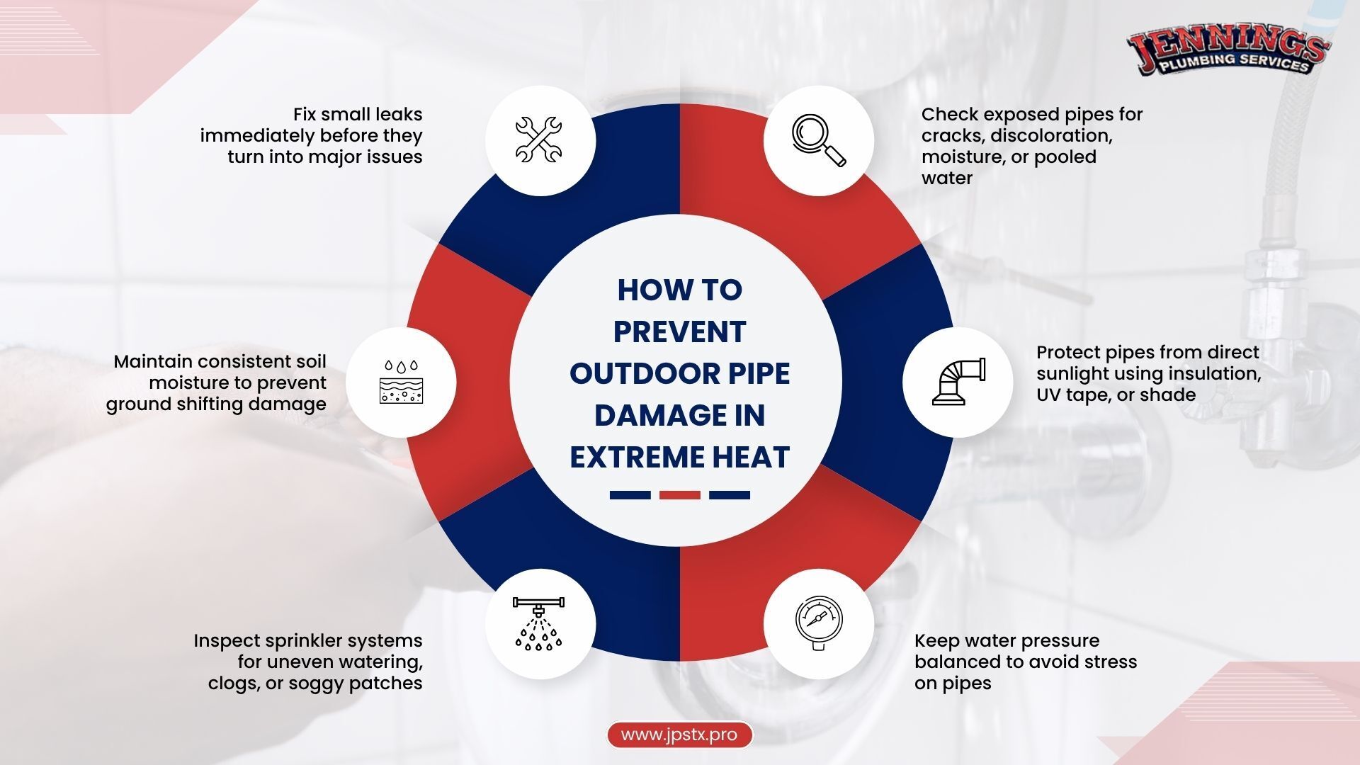 pipe damage prevention